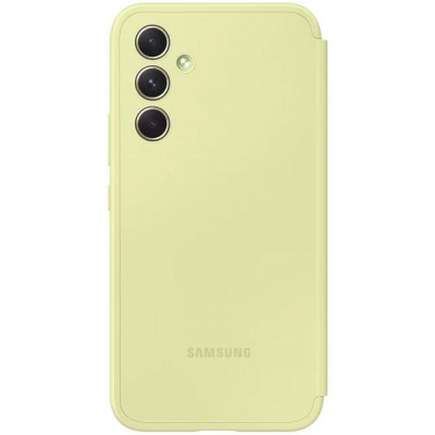Чохол для смартфона Samsung A546 Galaxy A54 Smart View Wallet Case Lime (EF-ZA546CGEG)