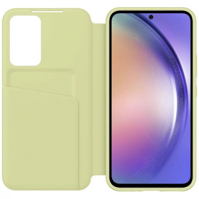 Чохол для смартфона Samsung A546 Galaxy A54 Smart View Wallet Case Lime (EF-ZA546CGEG)