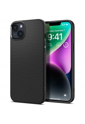 Чохол для смартфона Spigen iPhone 14 Liquid Air Matte Black (ACS05037)