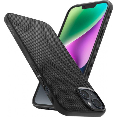 Чохол для смартфона Spigen iPhone 14 Liquid Air Matte Black (ACS05037)