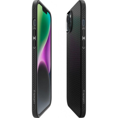 Чохол для смартфона Spigen iPhone 14 Liquid Air Matte Black (ACS05037)