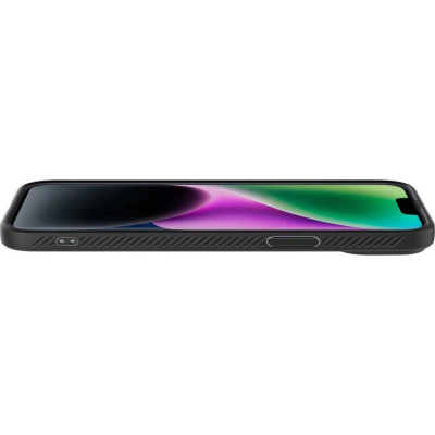 Чохол для смартфона Spigen iPhone 14 Liquid Air Matte Black (ACS05037)