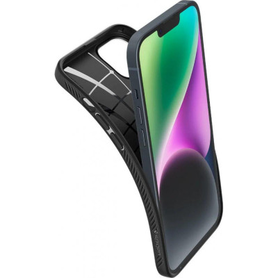 Чохол для смартфона Spigen iPhone 14 Liquid Air Matte Black (ACS05037)