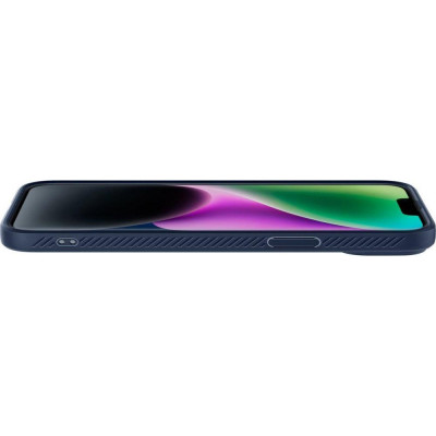 Чохол для смартфона Spigen iPhone 14 Liquid Air Navy Blue (ACS05038)