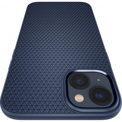 Чохол для смартфона Spigen iPhone 14 Liquid Air Navy Blue (ACS05038)