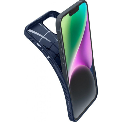 Чохол для смартфона Spigen iPhone 14 Liquid Air Navy Blue (ACS05038)