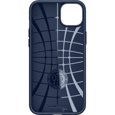 Чохол для смартфона Spigen iPhone 14 Liquid Air Navy Blue (ACS05038)