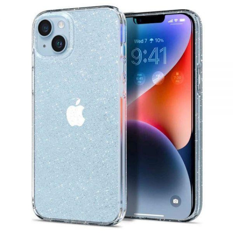 Чохол для смартфону Spigen iPhone 14 Liquid Crystal Glitter Crystal Quartz (ACS05034)