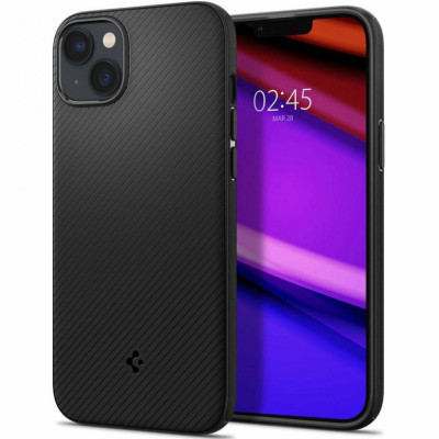 Чохол для смартфона Spigen iPhone 14 Mag Armor Matte Black (ACS05065)