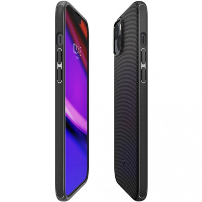Чохол для смартфона Spigen iPhone 14 Mag Armor Matte Black (ACS05065)