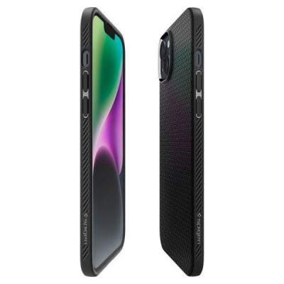 Чохол для смартфона Spigen iPhone 14 Liquid Air Matte Black (ACS04891)