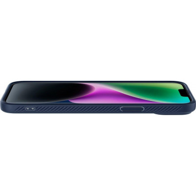Чохол для смартфона Spigen iPhone 14 Liquid Air Navy Blue (ACS04892)