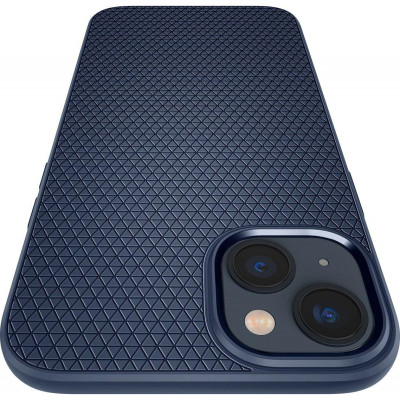 Чохол для смартфона Spigen iPhone 14 Liquid Air Navy Blue (ACS04892)
