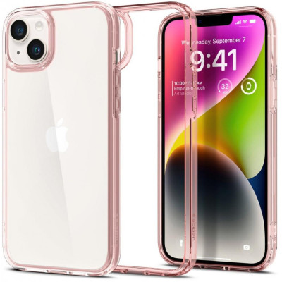Чохол для смартфона Spigen iPhone 14 Ultra Hybrid Rose Crystal (ACS04897)