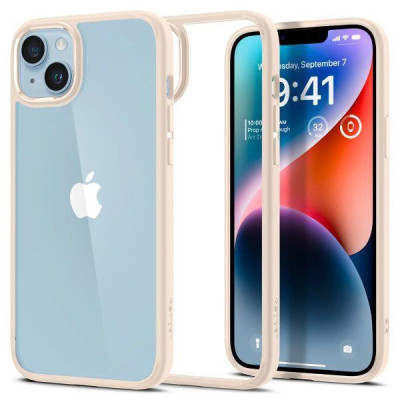 Чохол для смартфона Spigen iPhone 14 Plus Ultra Hybrid Sand Beige (ACS04898)