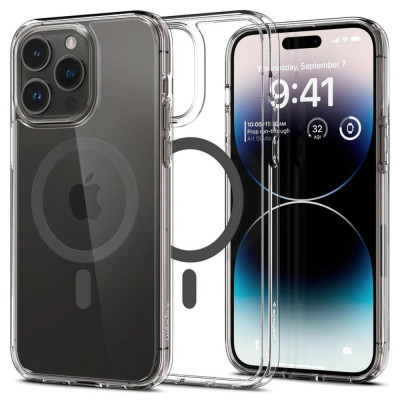 Чохол для смартфона Spigen iPhone 14 Pro Case Ultra Hybrid MagFit Graphite (ACS04970)