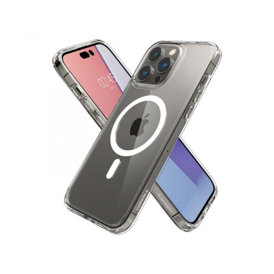 Чохол для смартфону Spigen iPhone 14 Pro Case Ultra Hybrid MagFit White (ACS04969)