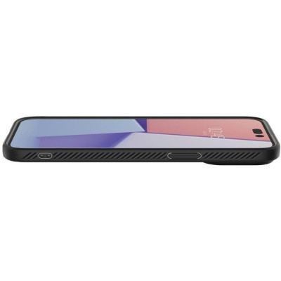Чохол для смартфону Spigen iPhone 14 Pro Liquid Air Matte Black (ACS04957)