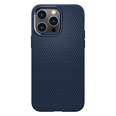 Чохол для смартфона Spigen iPhone 14 Pro Liquid Air Navy Blue (ACS04958)