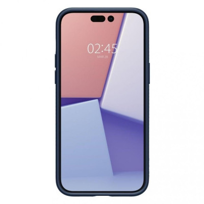 Чохол для смартфона Spigen iPhone 14 Pro Liquid Air Navy Blue (ACS04958)