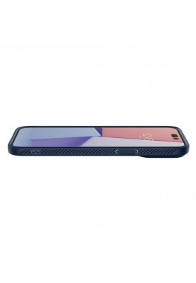Чохол для смартфона Spigen iPhone 14 Pro Liquid Air Navy Blue (ACS04958)