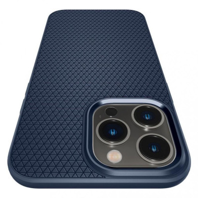 Чохол для смартфона Spigen iPhone 14 Pro Liquid Air Navy Blue (ACS04958)