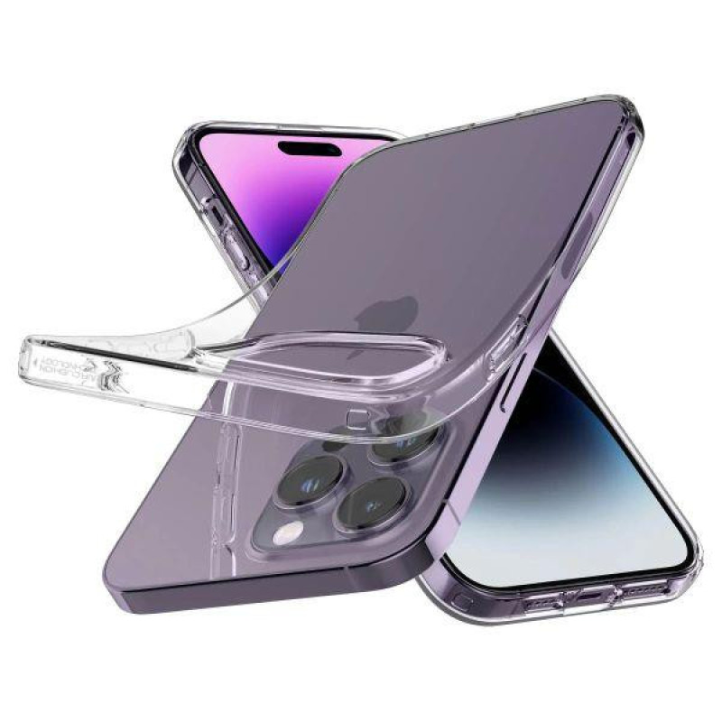 Чохол для смартфону Spigen iPhone 14 Pro Liquid Crystal Crystal Clear (ACS04953)