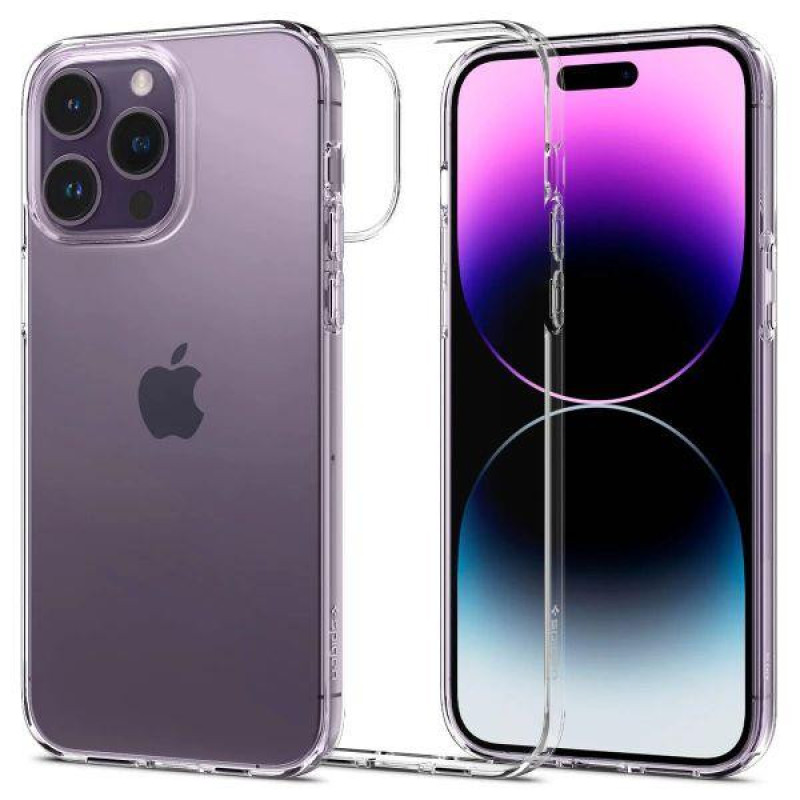 Чохол для смартфону Spigen iPhone 14 Pro Liquid Crystal Crystal Clear (ACS04953)