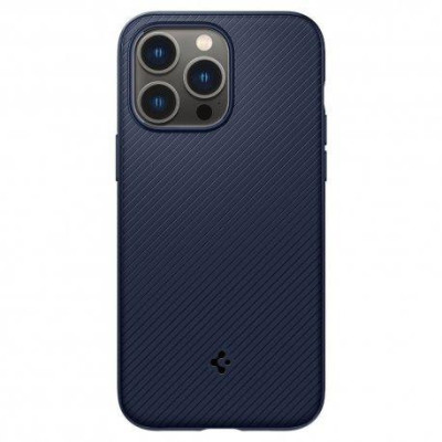 Чохол для смартфона Spigen iPhone 14 Pro Mag Armor Navy Blue (ACS04990)