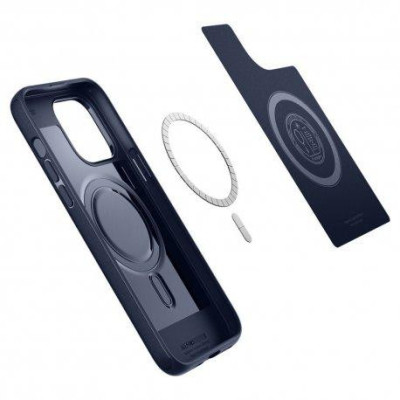 Чохол для смартфона Spigen iPhone 14 Pro Mag Armor Navy Blue (ACS04990)