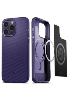 Чохол для смартфона Spigen iPhone 14 Pro Max Armor Deep Purple with MagSafe (ACS05584)