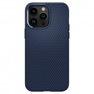Чохол для смартфона Spigen iPhone 14 Pro Max Liquid Air Navy Blue (ACS04814)