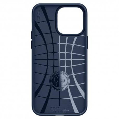 Чохол для смартфона Spigen iPhone 14 Pro Max Liquid Air Navy Blue (ACS04814)