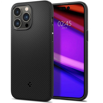 Чохол для смартфона Spigen iPhone 14 Pro Max Mag Armor MagFit Matte Black (ACS04844)