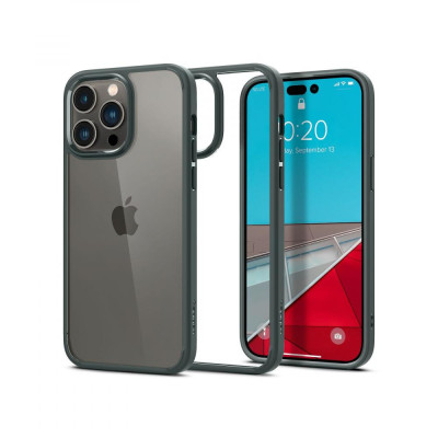 Чохол для смартфону Spigen iPhone 14 Pro Max Ultra Hybrid Abyss Green (ACS04821) Чохол для смартфону Spigen iPhone 14 Pro Max Ultra Hybrid Abyss Green (ACS04821)