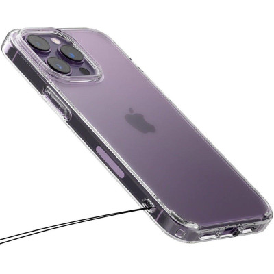 Чохол для смартфону Spigen iPhone 14 Pro Max Ultra Hybrid Crystal Clear (ACS04816)