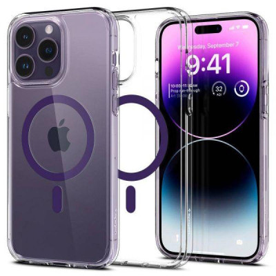 Чохол для смартфона Spigen iPhone 14 Pro Max-Ultra Hybrid MagFit Deep Purple (ACS05581)