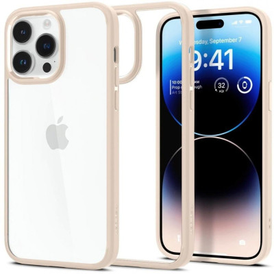 Чохол для смартфона Spigen iPhone 14 Pro Max Ultra Hybrid Sand Beige (ACS04819)
