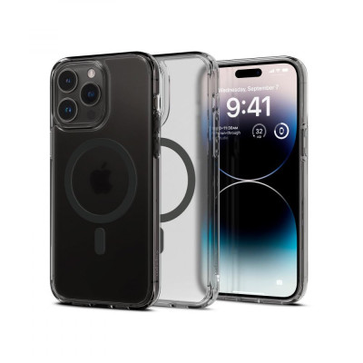 Чохол для смартфона Spigen iPhone 14 Pro Ultra Hybrid MagFit, Frost Black (ACS05586)