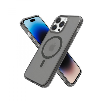 Чохол для смартфона Spigen iPhone 14 Pro Ultra Hybrid MagFit, Frost Black (ACS05586)