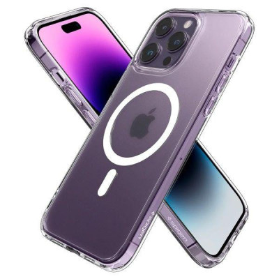 Чохол для смартфона Spigen iPhone 14 Pro Ultra Hybrid MagFit Frost Clear (ACS05587)