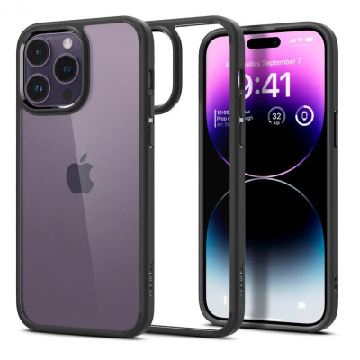 Чохол для смартфона Spigen iPhone 14 Pro Ultra Hybrid Matte Black (ACS04961)