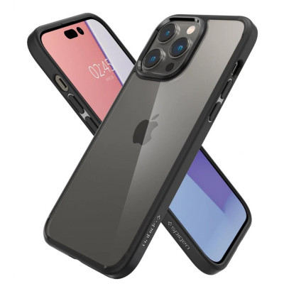Чохол для смартфона Spigen iPhone 14 Pro Ultra Hybrid Matte Black (ACS04961)