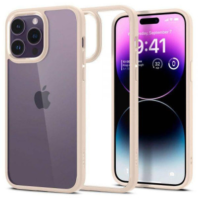 Чохол для смартфона Spigen iPhone 14 Pro Ultra Hybrid Sand Beige (ACS04963)
