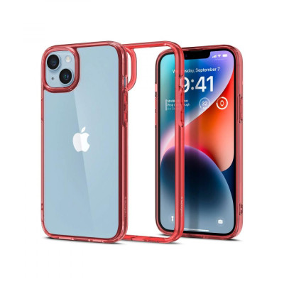 Чохол для смартфона Spigen iPhone 14 Ultra Hybrid Red Crystal (ACS05042)