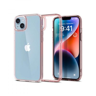 Чохол для смартфону Spigen iPhone 14 Ultra Hybrid Rose Crystal (ACS05043)
