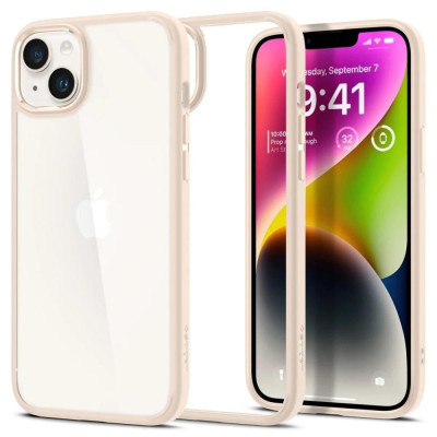 Чохол для смартфона Spigen iPhone 14 Ultra Hybrid Sand Beige (ACS05044)