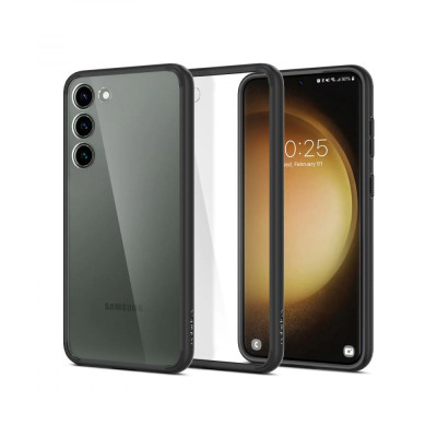 Чохол для смартфона Spigen Samsung Galaxy S23 Ultra Hybrid Matte Black (ACS05715) Чохол для смартфона Spigen Samsung Galaxy S23 Ultra Hybrid Matte Black (ACS05715)