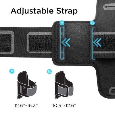 Чохол для смартфона Spigen Velo A700 Sports Armband 6'' Black 000EM21193