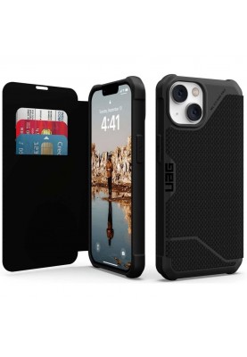 Чохол для смартфона URBAN ARMOR GEAR iPhone 14 Metropolis Kevlar Black (114044113940)